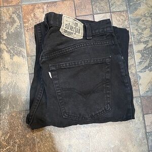 SilverTab Levi Jeans Men's Black Jeans